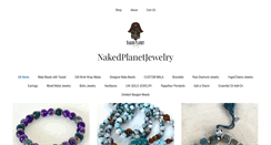 Desktop Screenshot of nakedplanetjewelry.com